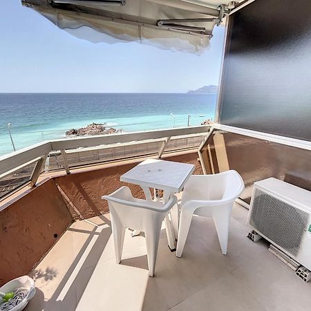 Studio With Beautiful Sea View And Direct Beach Access คานส์ ภายนอก รูปภาพ